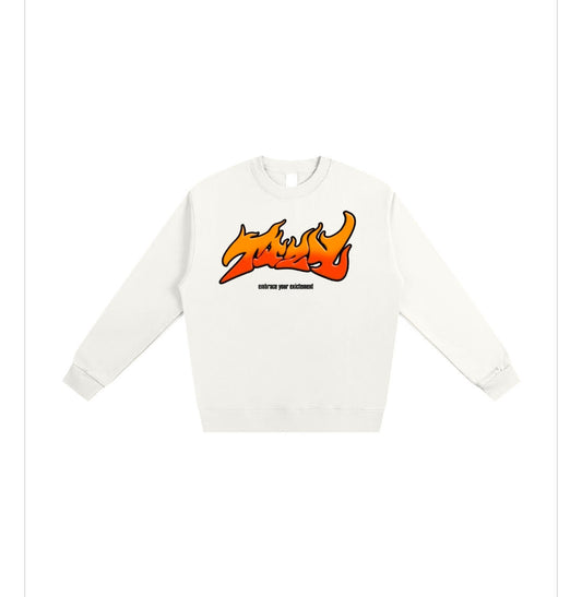 TIZY "THE FLAWED FLAME" Sweatshirt